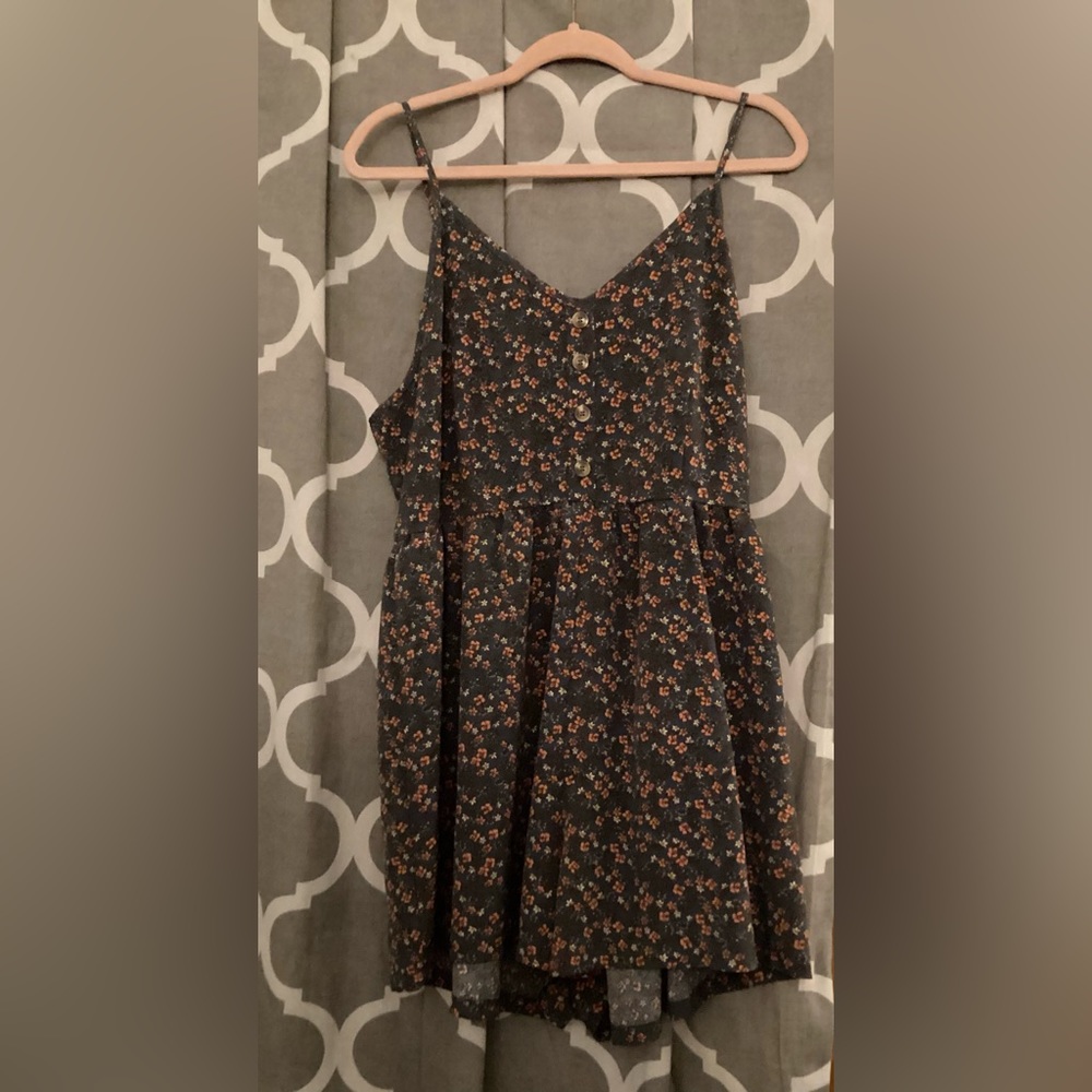 Shein Curve Floral Romper